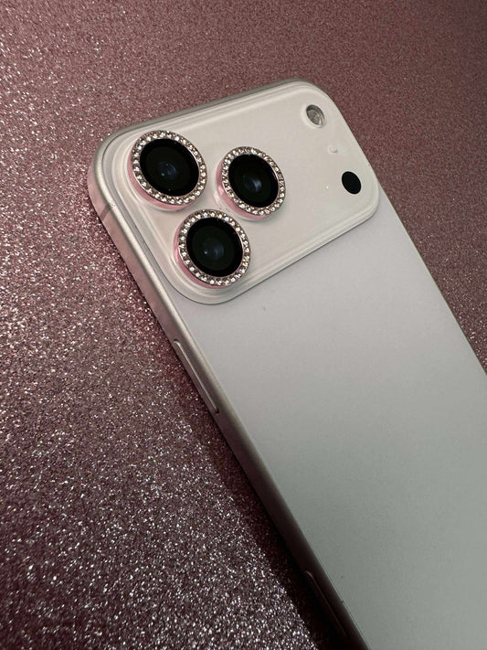 Pink Diamond iPhone Camera Lens Protector