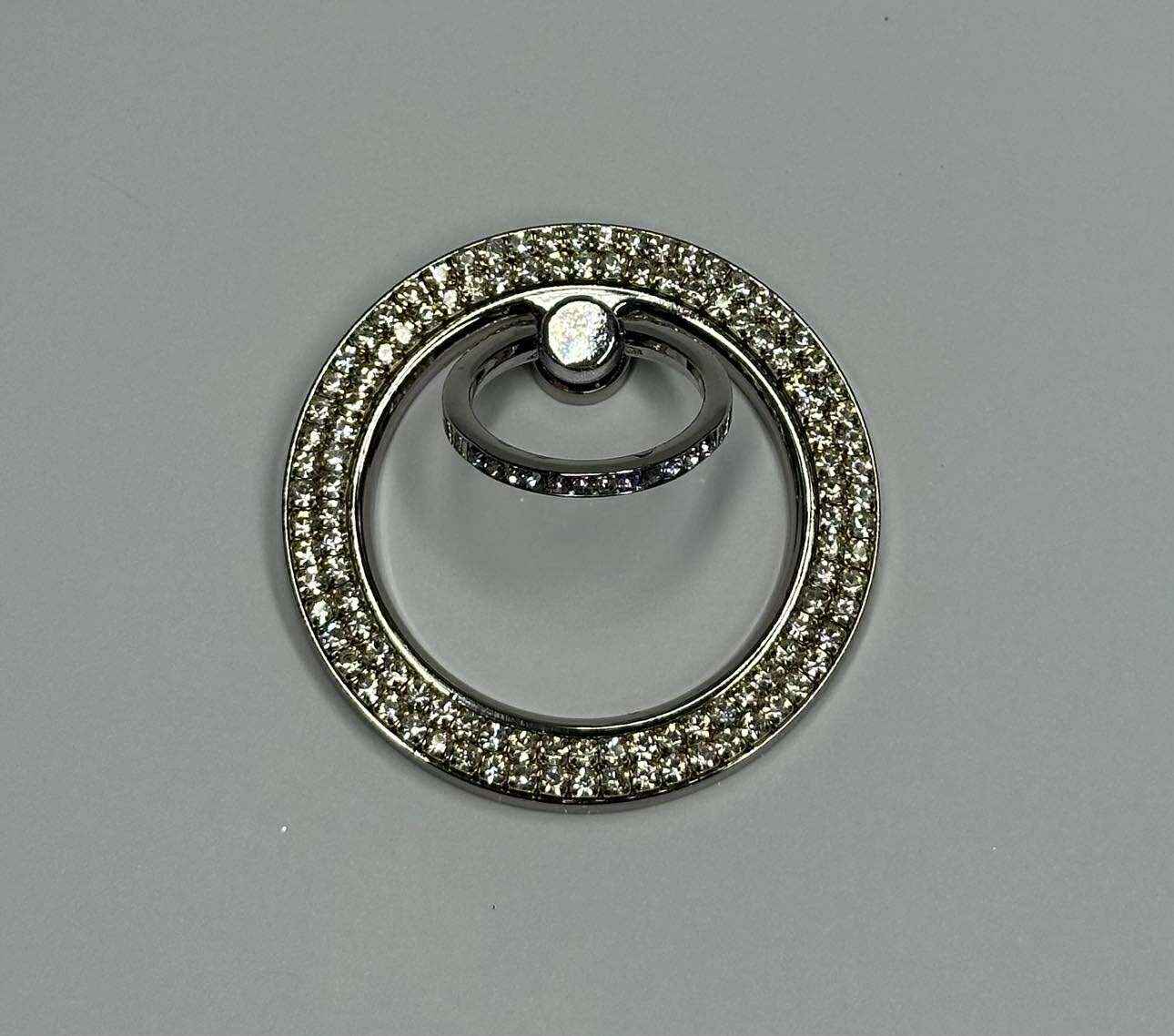 Subtle Gold Rhinestone Magsafe Ring Phone Grip