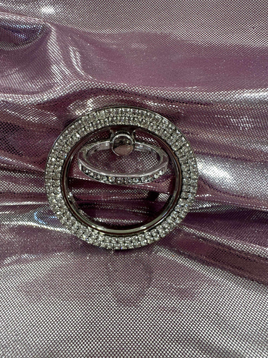 Silver Rhinestone Magsafe Ring Phone Grip