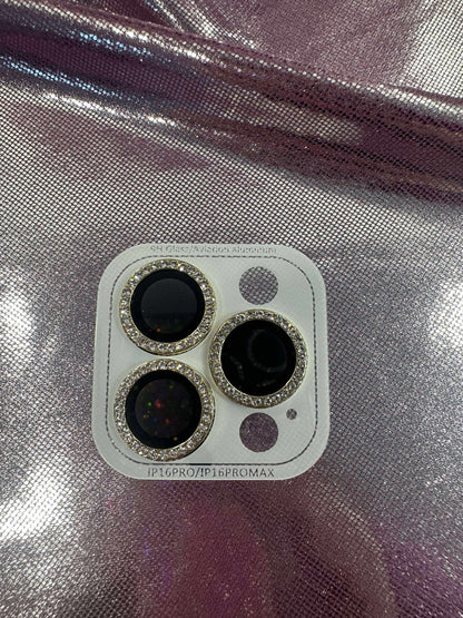 Gold Diamond iPhone Camera Lens Protector