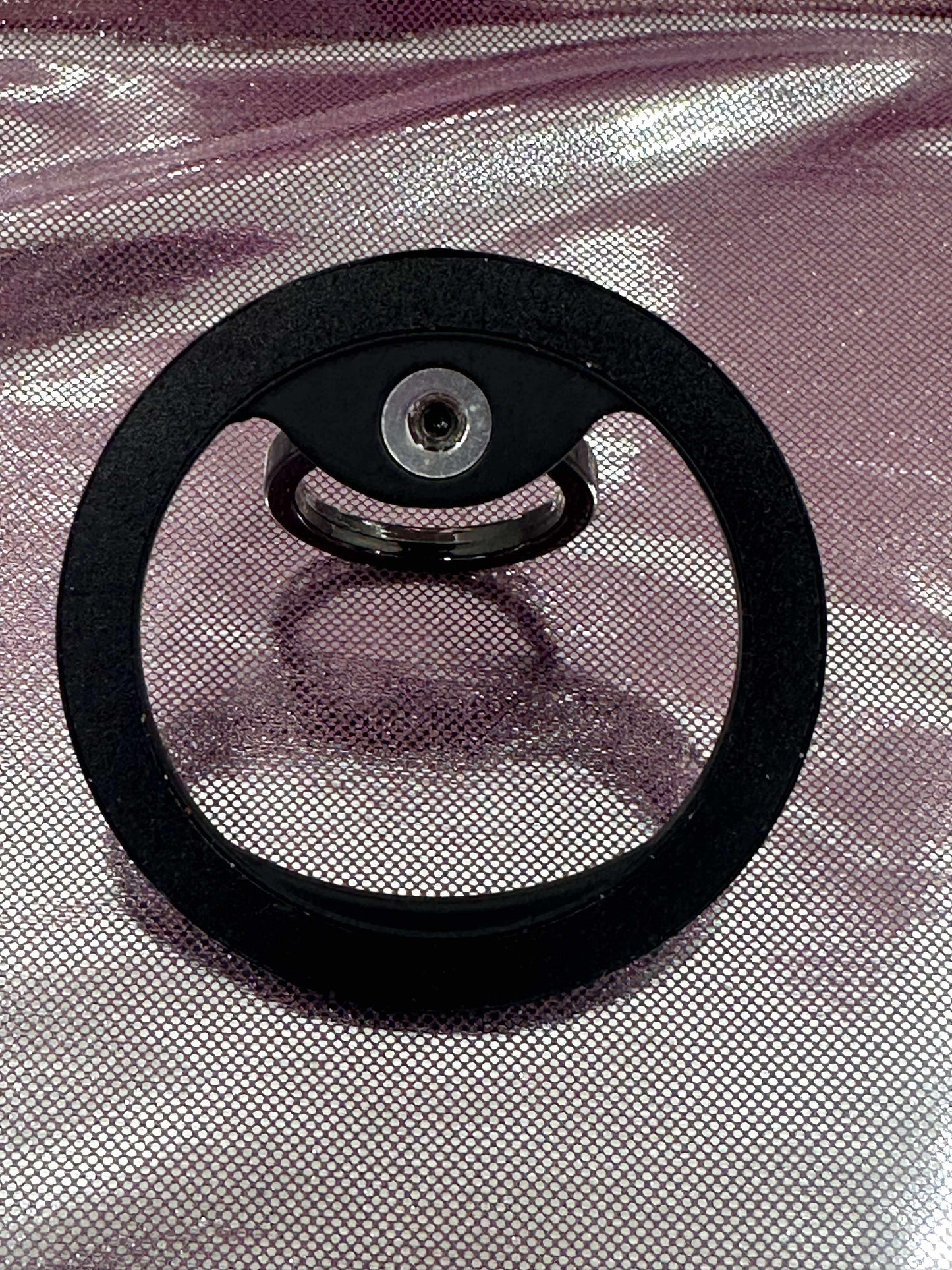 Black Rhinestone Magsafe Ring Phone Grip