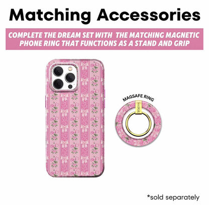 Coquette Wallpaper MagSafe Gold Ring Grip